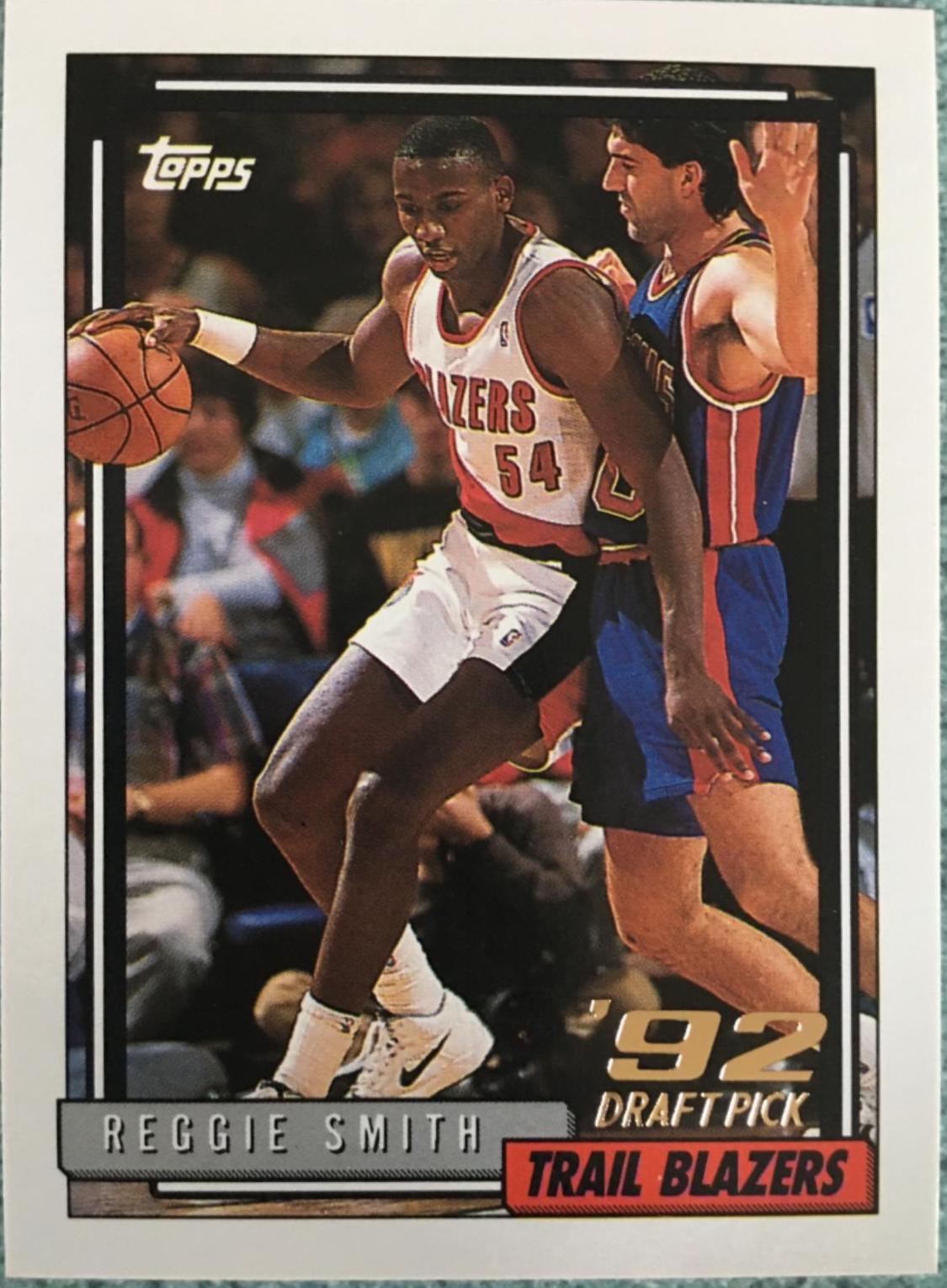 Reggie Smith #364 Basketball Cards 1992 Topps