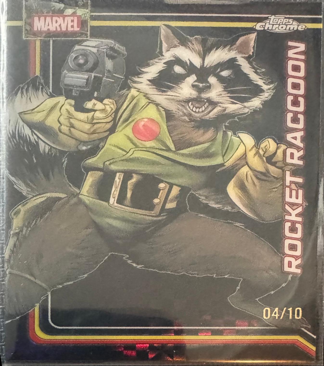 Rocket Raccoon [Black X-Fractor] #98 Prices | Marvel 2026 Topps