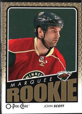 John Scott #528 2009-10 O-Pee-Chee Hockey