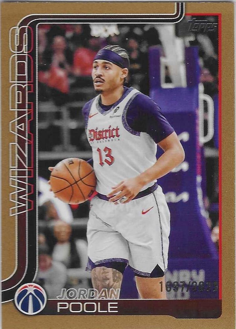 Jordan Poole [Gold] #94 Prices | 2025 Topps | Basketball Cards