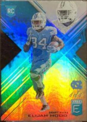 Elijah Hood #174 2017 Panini Elite Draft Picks Football