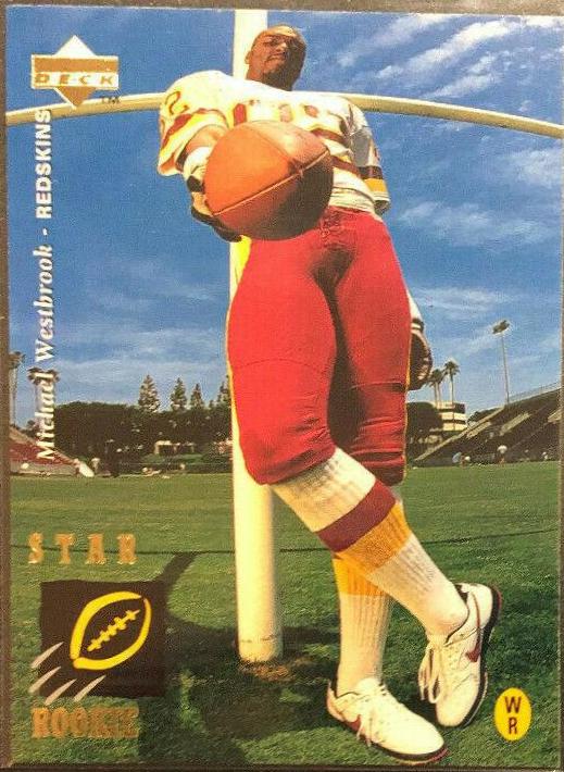 Michael Westbrook #4 Football Cards 1995 Upper Deck