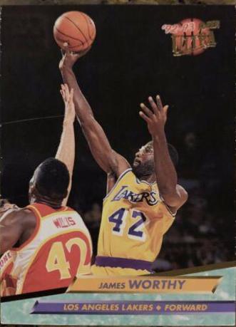 James Worthy #96 Basketball Cards 1992 Ultra