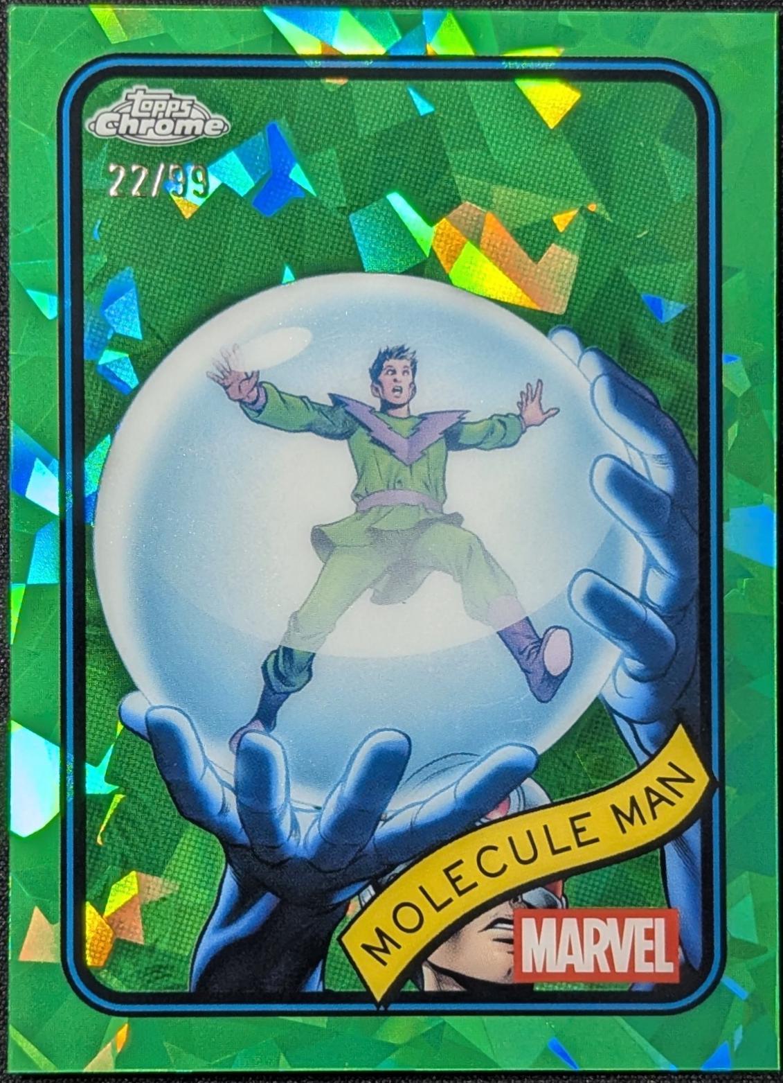 Molecule Man Green Sapphire
