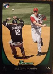 Andrew Romine #206 Baseball Cards 2011 Bowman Prices