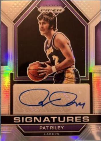 Pat Riley #SIG-PAT Basketball Cards 2022 Panini Prizm Signatures
