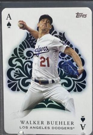Walker Buehler #AA-55 Baseball Cards 2023 Topps Update All Aces