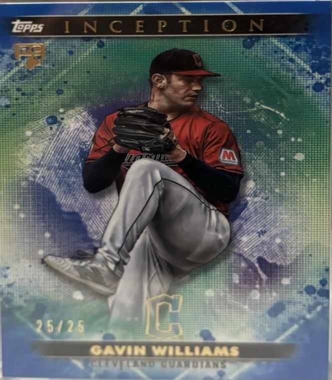 Gavin Williams [Blue] #18