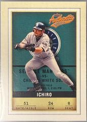 Ichiro #24 Baseball Cards 2002 Fleer Authentix Prices