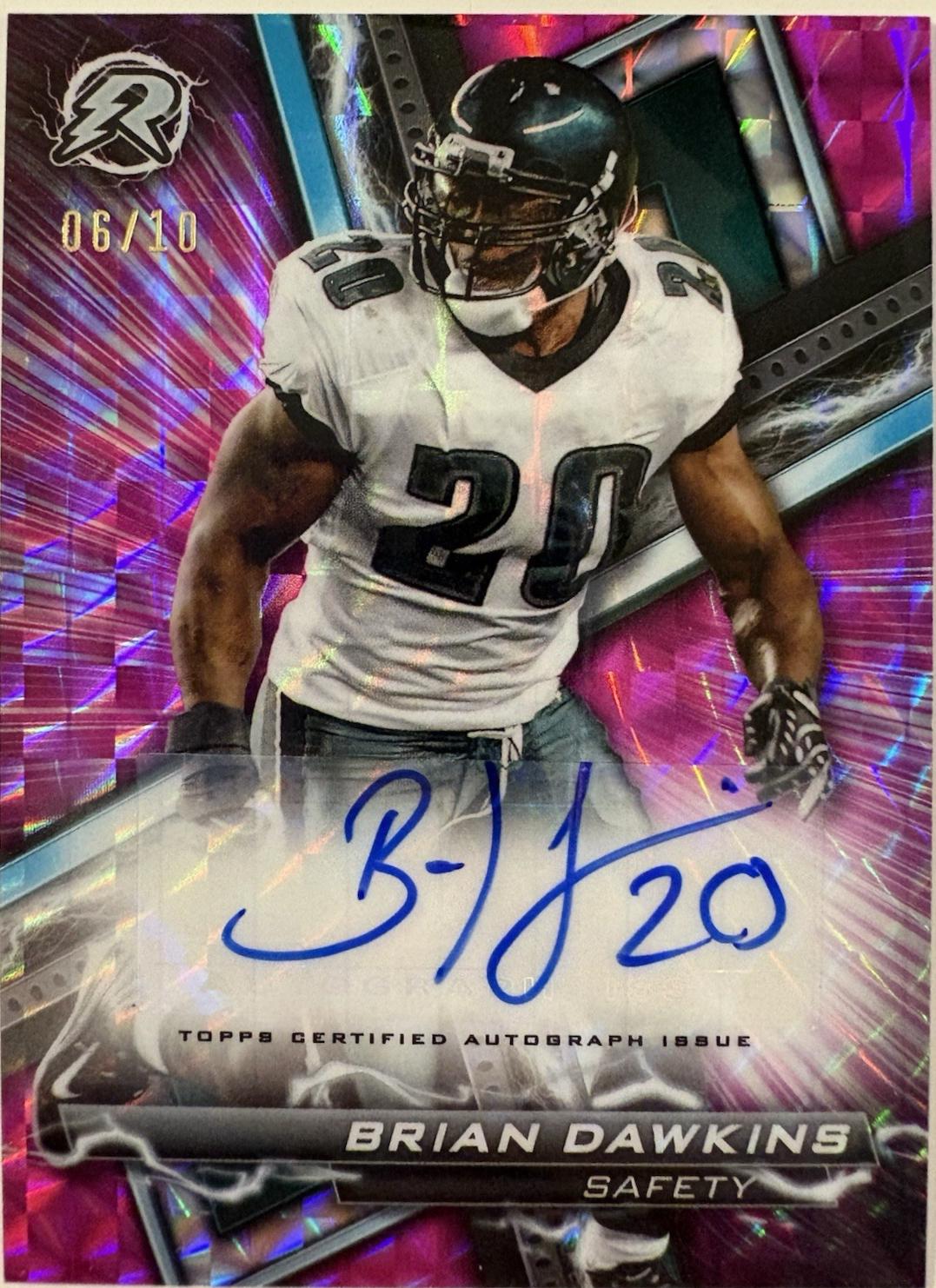 Brian Dawkins [Pink Power Surge] #RA-BDA