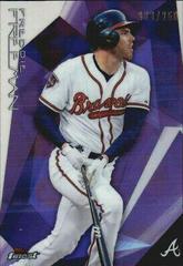 Freddie Freeman [Orange Refractor] #51 Baseball Cards 2015 Finest Prices