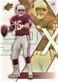 Jake Plummer #1 Football Cards 2000 Spx