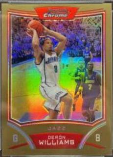 Deron Williams Blue Refractor