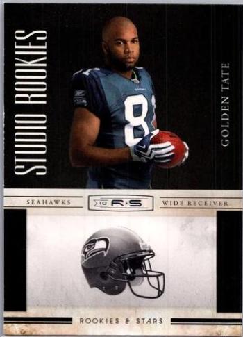 Golden Tate #5 Football Cards 2010 Panini Rookies & Stars Studio Rookies