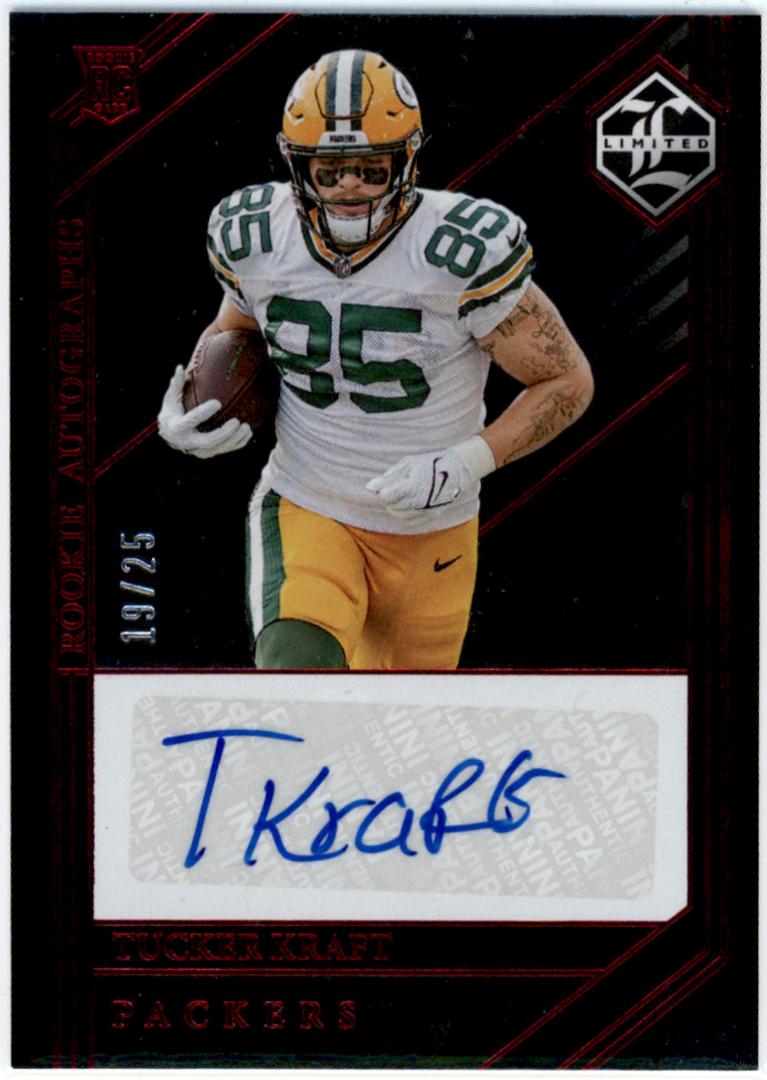 Tucker Kraft #236 2023 Panini Limited Football