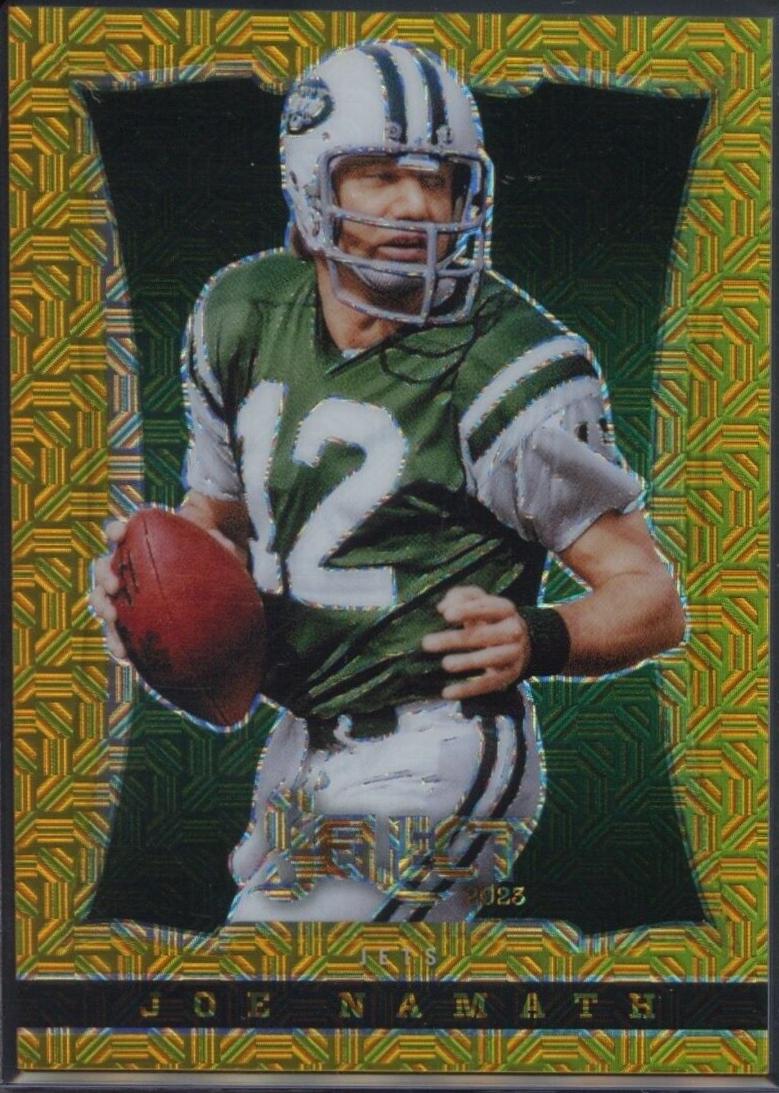 Joe Namath [Gold Prizm] #1
