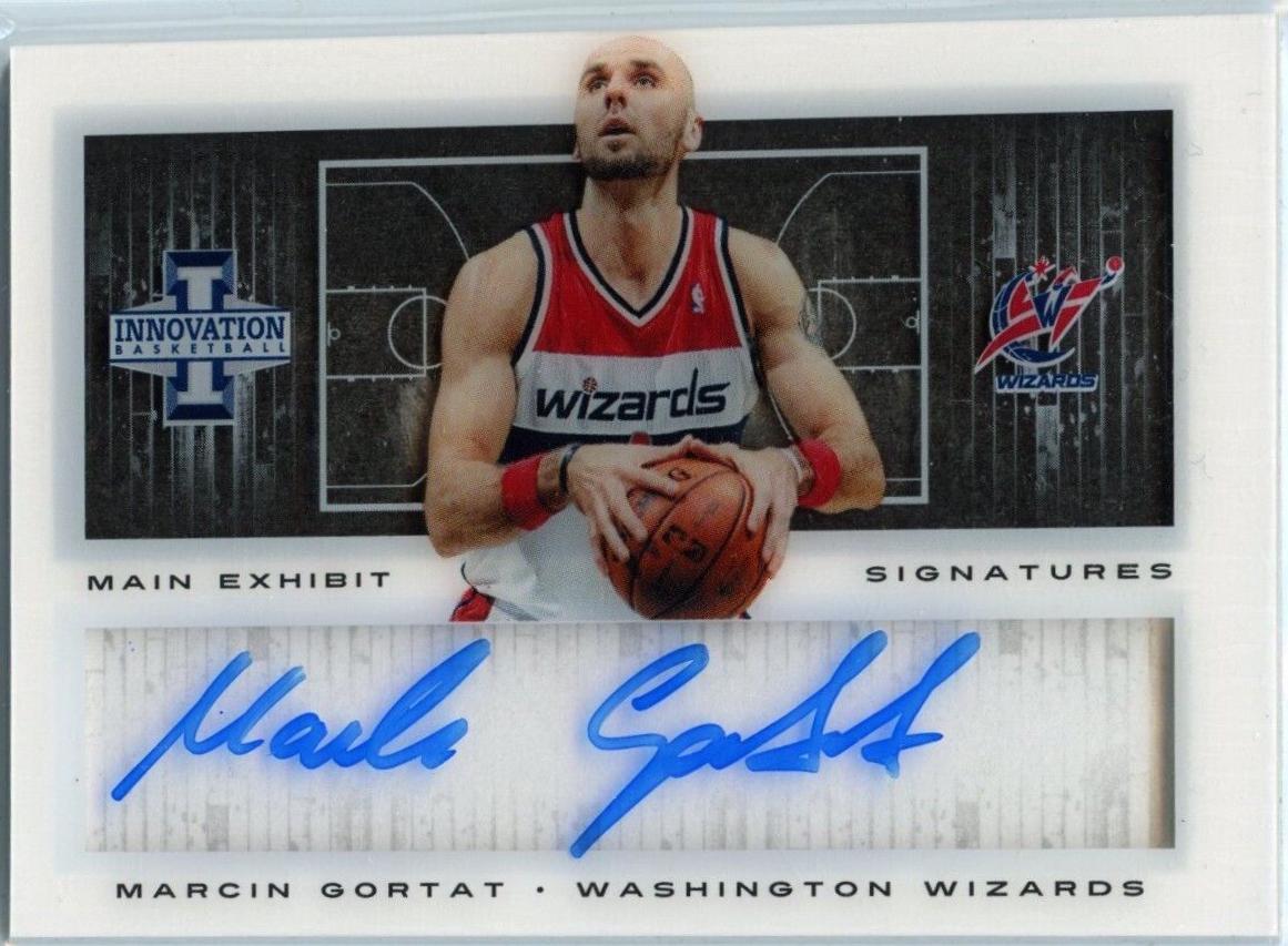 Marcin Gortat #33 Basketball Cards 2013 Panini Innovation Main Exhibit Signatures