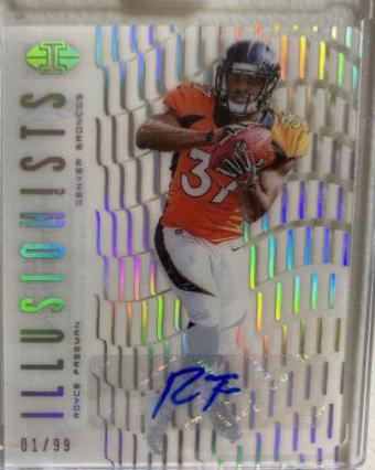 Royce Freeman Football Cards 2018 Panini Illusions Illusionists