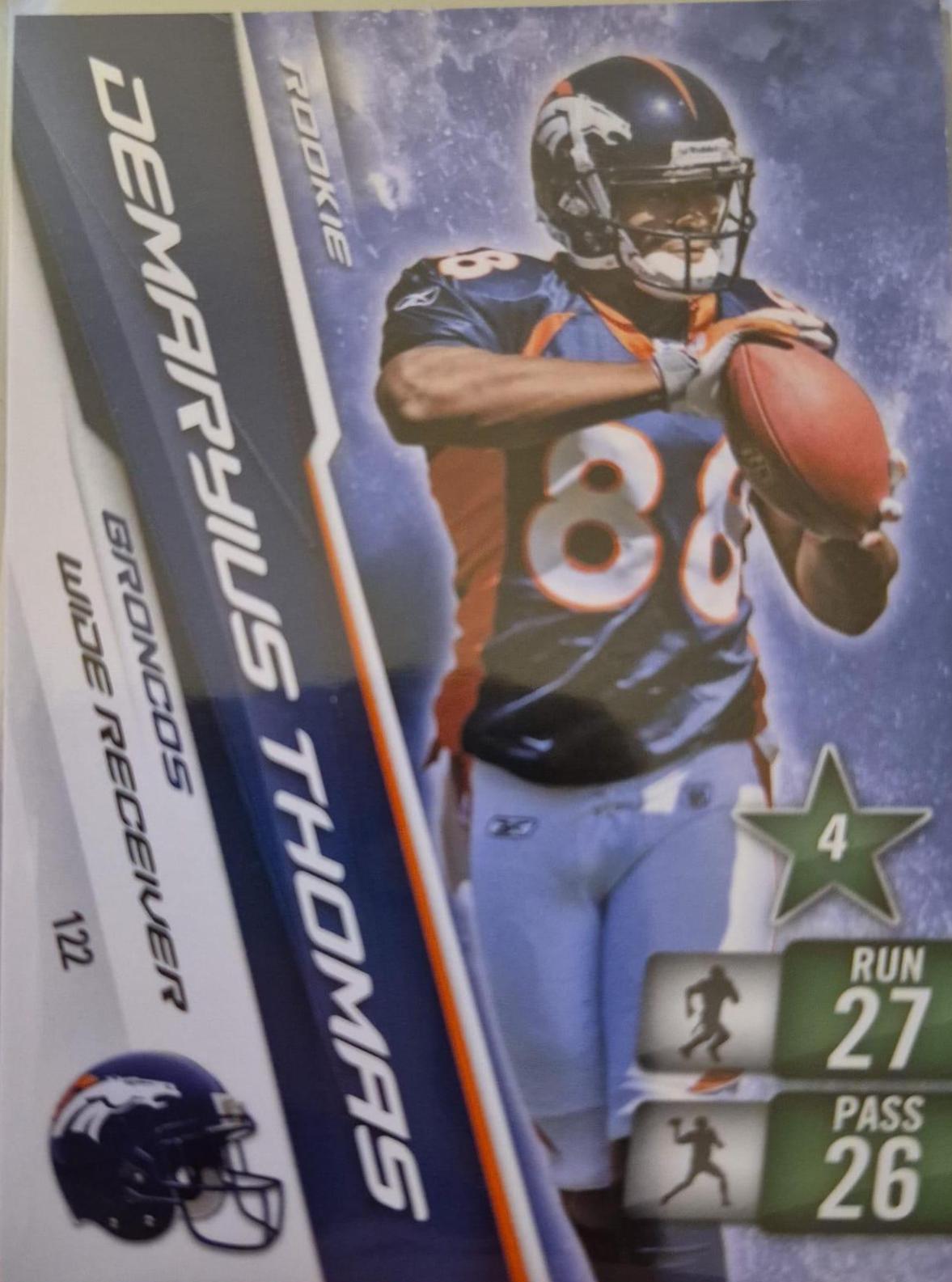 DeMaryius Thomas #122 2010 Panini Adrenalyn XL Football
