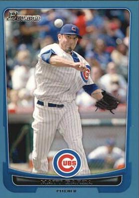 Matt Garza #6 Baseball Cards 2012 Bowman