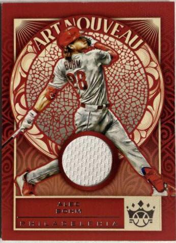 Alec Bohm #AN-AB Baseball Cards 2022 Panini Diamond Kings Art Nouveau