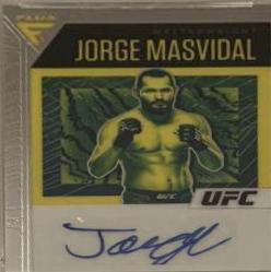 Jorge Masvidal #FA-JMV Ufc Cards 2021 Panini Chronicles UFC Flux Auto