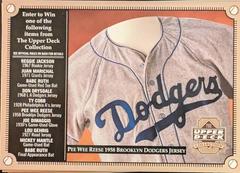 Pee Wee Reese Baseball Cards 2000 Upper Deck Collection Prices