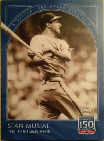Stan Musial #25 Baseball Cards 2019 Topps 150 Years of Baseball