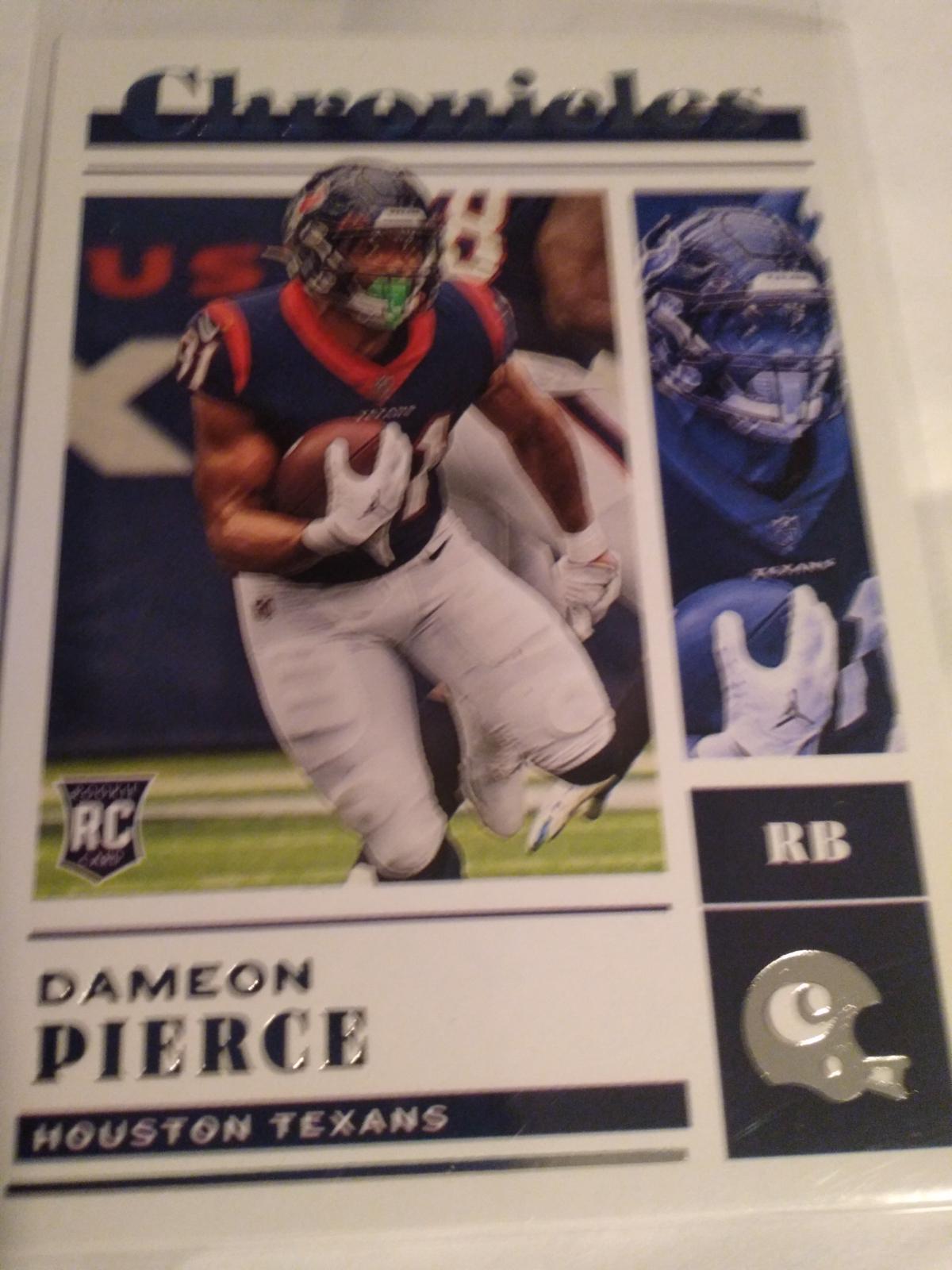 Dameon Pierce #35 Football Cards 2022 Panini Chronicles