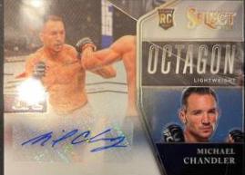Michael Chandler #OA-MCH Ufc Cards 2021 Panini Select UFC Octagon Action Signatures