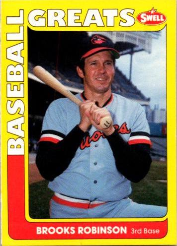 Brooks Robinson #146 1991 Swell Greats Baseball