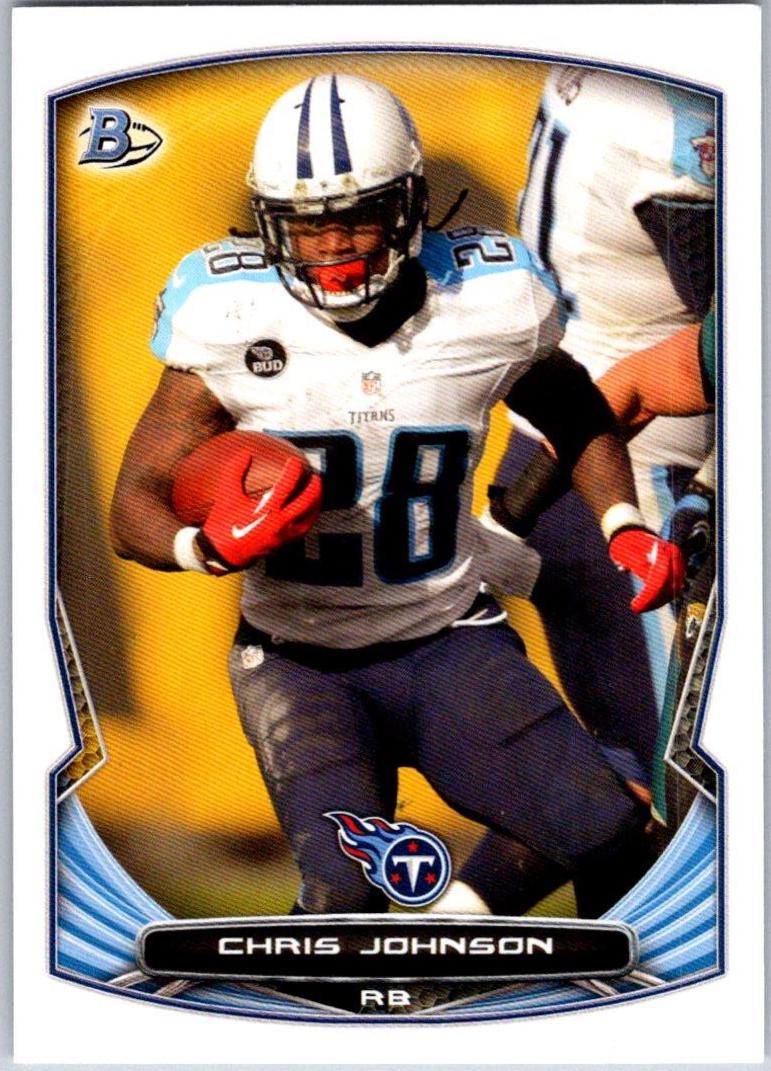 Chris Johnson #71 2014 Bowman Football