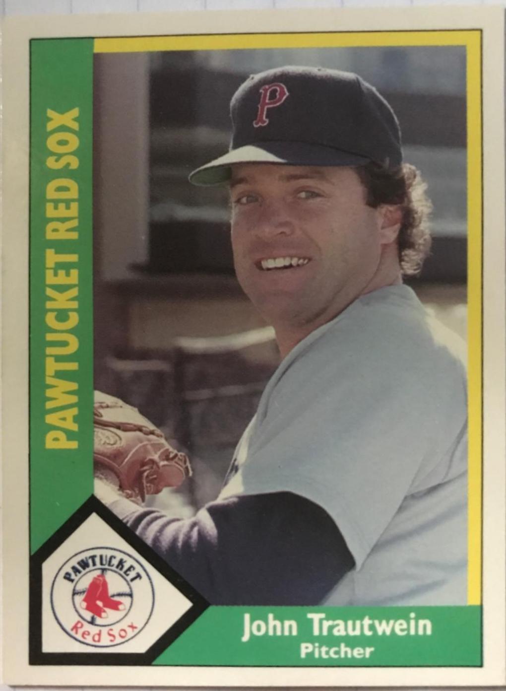John Trautwein #2 Baseball Cards 1990 CMC Pawtucket Red Sox