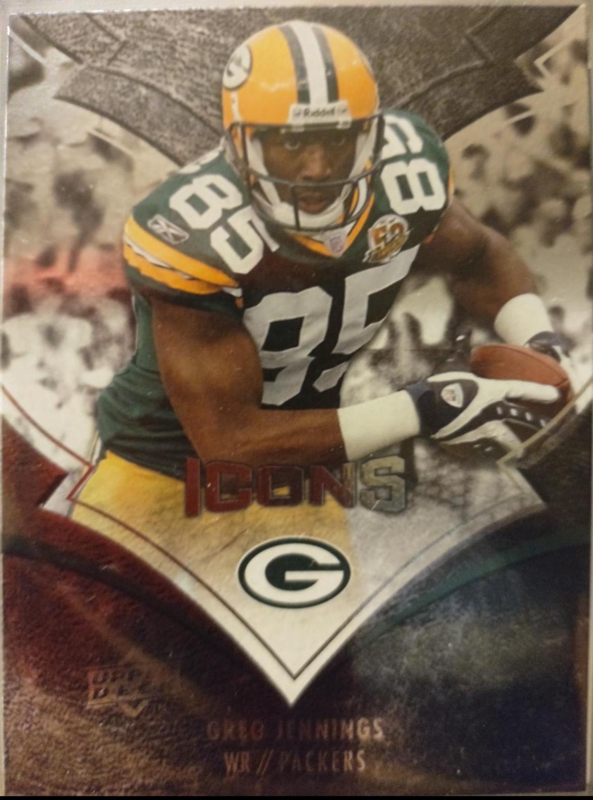 Greg Jennings #37 Football Cards 2008 Upper Deck Icons