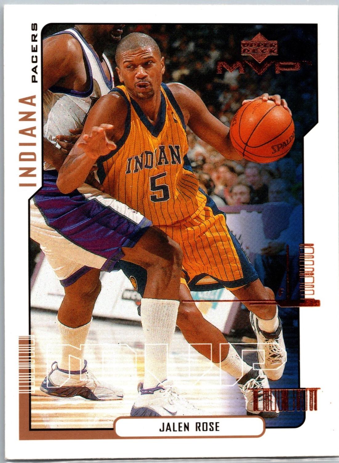 Jalen Rose #68 2000-01 Upper Deck MVP Basketball