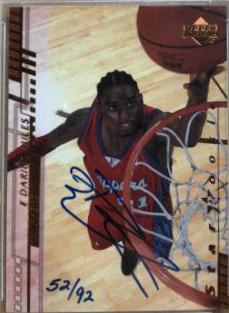 Darius Miles #205 2000-01 Upper Deck Basketball