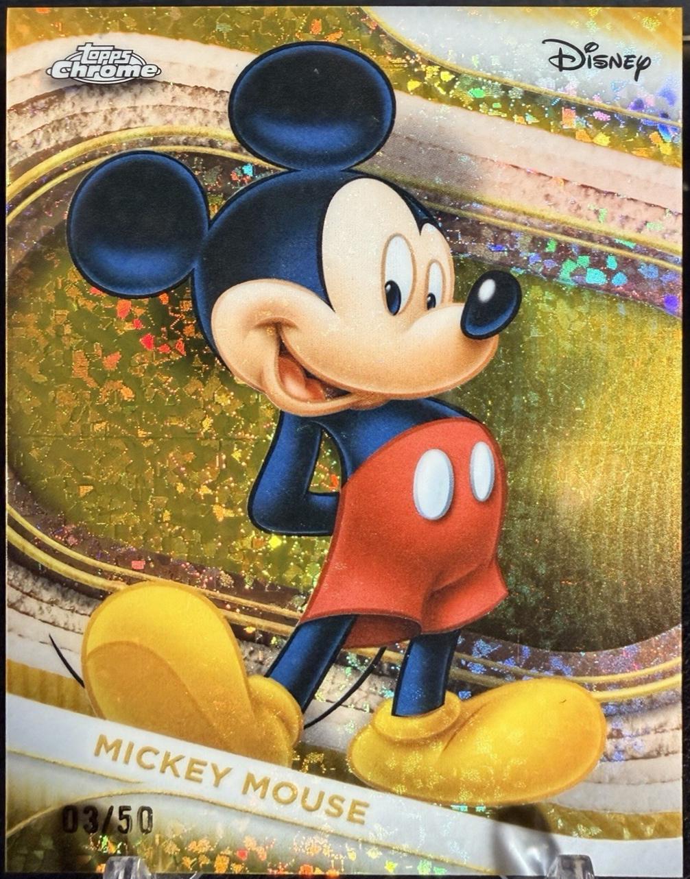Mickey Mouse [Gold Diamonds Refractor] #1
