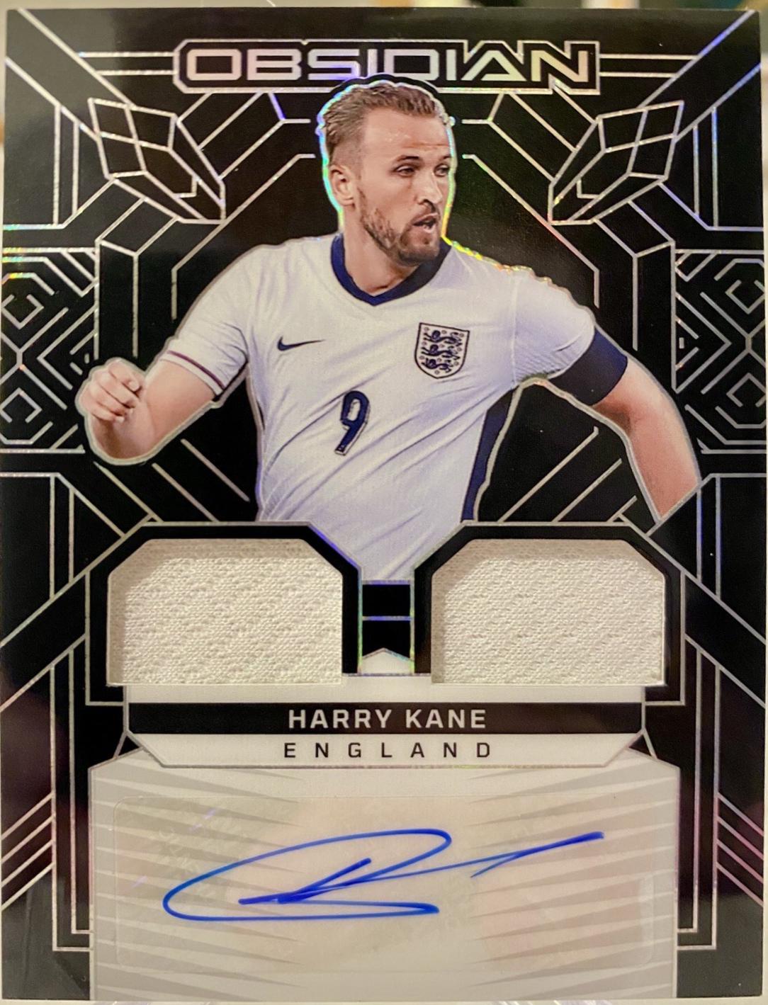 Harry Kane #15 2024 Panini Obsidian Autograph Soccer