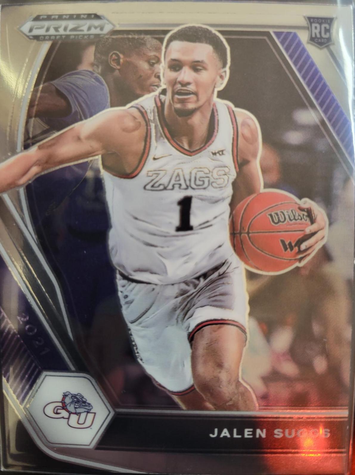 Jalen Suggs #3 Basketball Cards 2021 Panini Prizm Draft Picks