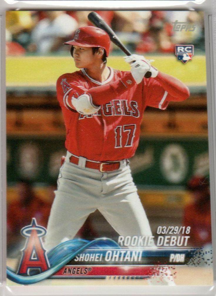 Shohei Ohtani #US285 Baseball Cards 2018 Topps Mini