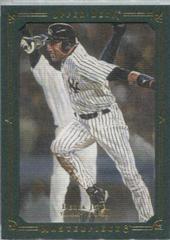 Derek Jeter [Framed Green 75] #109 Baseball Cards 2008 Upper Deck Masterpieces Prices