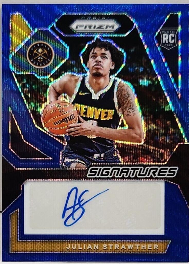 Julian Strawther [Blue Wave Prizm] #RSI-SWR
