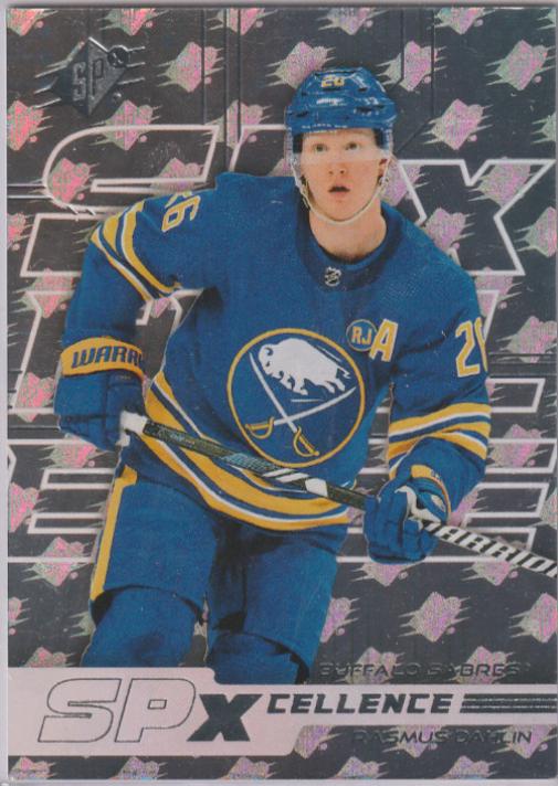 Rasmus Dahlin #XC-RD Hockey Cards 2024 SPx SPxCellence