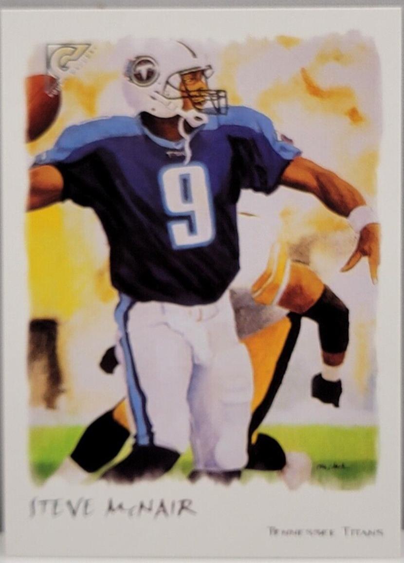 Steve McNair #46 Football Cards 2002 Topps Gallery