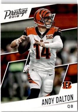 Andy Dalton #7 Football Cards 2018 Panini Luminance