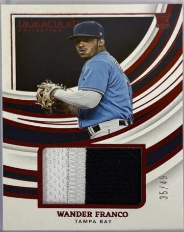 Wander Franco [Patch Autograph Red] #104