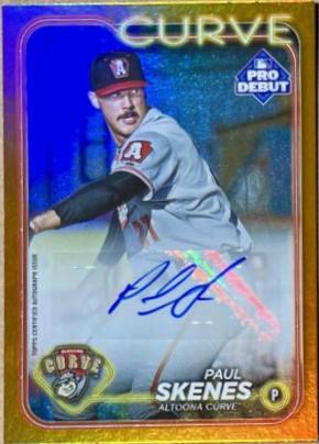 2024 Topps Pro Debut ポール スキーンズ 直筆サインカード Paul Skenes [Orange Autograph] #PD-140 Prices | 2024 Topps Pro