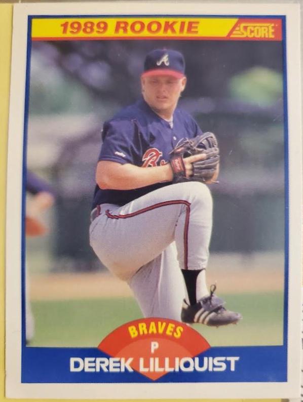Derek Lilliquist #631 Baseball Cards 1989 Score