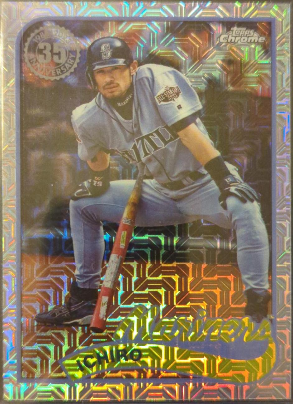 Ichiro #T89C-58 Baseball Cards 2024 Topps 1989 Chrome Silver Pack