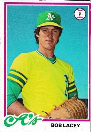 Bob Lacey #29 Baseball Cards 1978 Topps